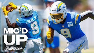 Mic’d Up DJ Chark At Training Camp 2024  LA Chargers [upl. by Fiester]