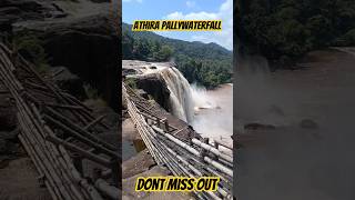 waterfall adventure trending bollywood movie love Bahubali waterfall in kerala [upl. by Stilla]