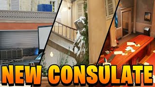 FIRST LOOK Full Tour Of NEW Consulate Rework  Rainbow Six Siege 2023 [upl. by Ymar]