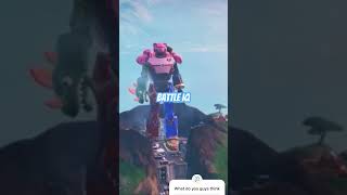 Fortnite Mecha Team leader vs Monsterverse Godzilla legendarygodzilla Fortnite [upl. by Adnesor]