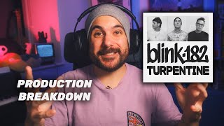 MUSIC PRODUCER Analyzes BLINK182s TURPENTINE [upl. by Japheth]