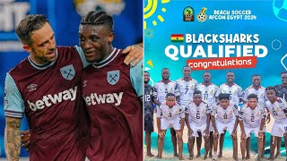 Kudus goal vs Wolves Partey Ashimeru performance  Ghana qualifies for Beach Soccer AFCON [upl. by Miner841]