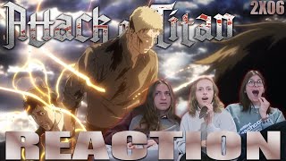 JUST WOW  Attack on Titan SUB  2x6 Warrior  Reaction [upl. by Oilejor]