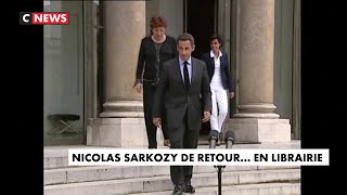 Nicolas Sarkozy de retouren librairie [upl. by Sandler]