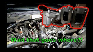 EGR bypass valve replacement 2016 66 duramax diesel [upl. by Allen]