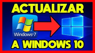 ✅COMO ACTUALIZAR WINDOWS 7 A WINDOWS 10 [upl. by Ahsilrac]