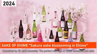 2024 Sakura sake blossoming in Ehime [upl. by Eanore]