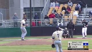 Baseball UNCP vs Shepherd Game Two [upl. by Henebry743]