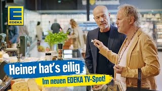 „Heiner hat’s eilig“  EDEKA Werbespot 2021 EdekaVielfalt [upl. by Ebeneser]