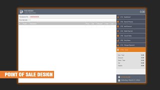 How to Design a POS Cashier Form Using VBnet [upl. by Theressa]