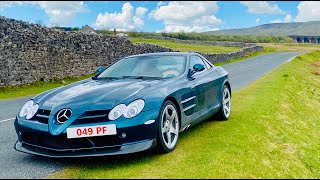 Mercedes SLR McLaren MSO 1000 mile roadtrip special Lake District Donald Campbell Bluebird [upl. by Nawud]