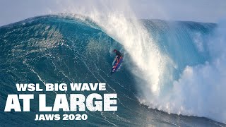 WSL Big Wave At Large JAWS 2020  MASSIVE BARRELS INSANE WIPEOUTS [upl. by Asseram403]