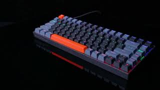 Machenike K500AB84 Wired Mechanical Keyboard unboxing keyboard machenike [upl. by Mella]