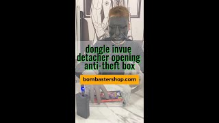 Dongle Detacher Opening Invue Security Tags AntiTheft Box [upl. by Nattirb]