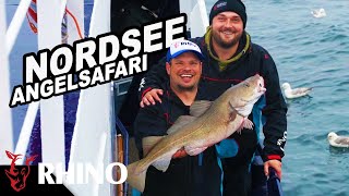 20 STUNDEN ANGELTOUR Mit der MS NEMO auf der NORDSEE Mit Brandungsweltmeister Fabian Frenzel [upl. by Haras]