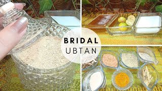 How to Make and Use Ubtan for Fairness Benefits of Ubtan Homemade Ubtan Recipe in Urdu Ayurveda ابٹن [upl. by Eyssej]