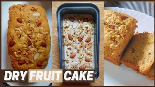 Dry Fruit CakeBakery Style Dry Fruit Cake [upl. by Snehpets]