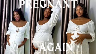 SURPRISE Pregnant Again  How I found out I was having twins 😱 [upl. by Aloke337]