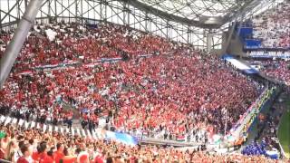 Magyar szurkolók elfoglalják Marseillet  Hungarian fans take over Marseille EURO 2016 [upl. by Koralie651]