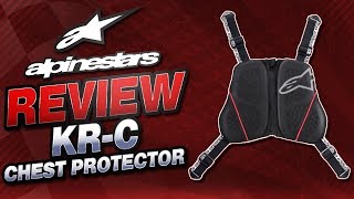 Alpinestars Nucleon KRC Chest Protector Review from Sportbiketrackgearcom [upl. by Oringas]