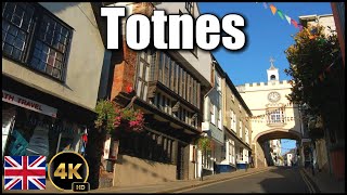 Totnes  Walking Tour  Probably the most unique town in Devon  England  UK  2024  4K [upl. by Morrie]