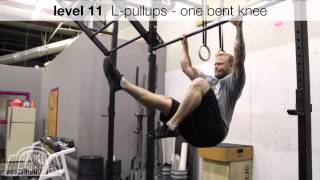 Strict LPullup Progression  Barbell Shrugged Progression Series [upl. by Hoopes996]