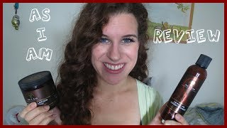 Review As I Am LeaveIn amp Hydration Elation Conditioner [upl. by Moynahan154]