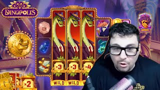 X1524 🤑 DINOPOLIS ON FIRE 🔥 IMPAZZITA 🤯 TONY TUBO CASINO 👑 SLOT ONLINE 🎰 [upl. by O'Dell]