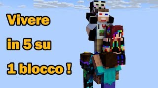 Mappa di 1 SOLO BLOCCO EP 1 di 3  Minecraft [upl. by Vanda]