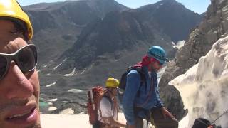 Gooseneck Glacier Bergschrund [upl. by Dimah]