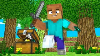 MINECRAFT treasure hunt minecraft minecraftshorts [upl. by Freiman]