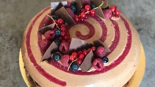 Entremet Chocolat Framboise [upl. by Ariana]