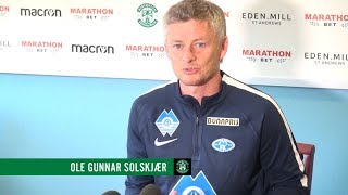 HFCvMFK  OLE GUNNAR SOLSKJÆR PRESS CONFERENCE [upl. by Alyakim499]