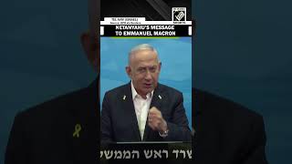 “What a disgrace” Netanyahu slams Macron’s call to halt arms shipments to Israel amid Gaza war [upl. by Cecile]