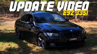 Heres an Update on my BMW 335i Boost leak hood vents first start amp more [upl. by Yssirhc]