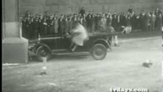 What A 1930 Car Crash Looks Like [upl. by Ahsiekam]