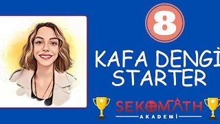 KAFA DENGI STARTER 6MATEMATIK DENEME ÇÖZÜMLERİ lgs lgs2024tayfa lgsmatematik lgskampı [upl. by Laenej]