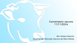 Comentario vacuno  11112024 [upl. by Airtina]