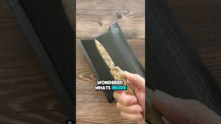 Unreal Carbon Fiber Construction OTF 😳 unboxing mysteryknives knife knives knivesmysterybox [upl. by Takara]