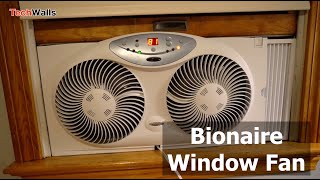 Bionaire Window Fan Review  The Reason I Stopped Using Air Conditioners [upl. by Gereron]