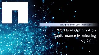 Workload Optimization and Conformance Monitoring in NetApp Service Level Manager [upl. by Etnaed51]