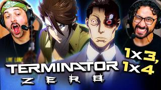 TERMINATOR ZERO Episode 3 amp 4 REACTION 1x3 amp 1x4 Breakdown amp Review  Netflix Anime TV Series [upl. by Holds818]