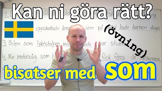 Öva bisatser med som övning SFI [upl. by Rudie]