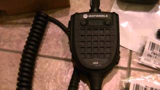 XTS2500 XTS5000  Motorola Mototrbo GPS Antennas and GPS Commander II RSM Remote Mic NIB [upl. by Mendy993]