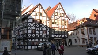 Weihnachtsmarkt Erfurt 201523  Anger Fischmarkt und Krämerbrücke [upl. by Barron]