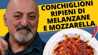 Conchiglioni ripieni di melanzane e mozzarella [upl. by Halbert]