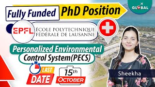 Fully Funded PhD Opportunity at EPFL University Switzerland  Dont Miss Apply Now [upl. by Kcirddot]