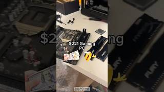 221 GAMING PC BUILD 😱🤯 pc gaming built [upl. by Yzus501]