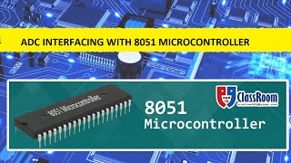 ADC interfacing with 8051 microcontroller [upl. by Leroy905]