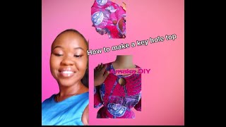 Sew keyhole neck with me [upl. by Neram724]